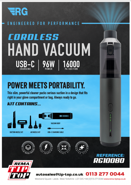 RG HAND VACUUM